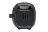 JBL PartyBox On-The-Go - A Portable Karaoke Party Speaker with Wireless Microphone, 100W Power Output, IPX4 splashproof, 6 Playtime Hours, Shoulder Strap and Wireless 2 Party Speakers Pairing