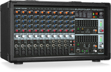 Behringer EUROPOWER PMP2000D 2000-Watt 14-Channel Powered Mixer with KLARK TEKNIK Multi-FX Processor and Wireless Option