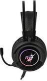 Redgear Cloak Wired RGB Gaming Headphones with Microphone for PC