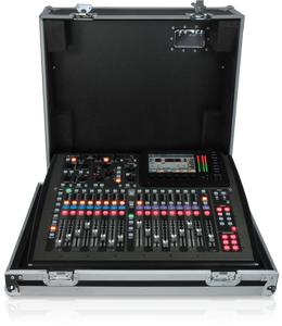 Behringer DIGITAL MIXER X32 COMPACT-TP 40-Input, 25-Bus Digital Mixing Console with 16 Programmable MIDAS Preamps, 17 Motorized Faders, Channel LCD's, 32-Channel Audio Interface and Touring-Grade Road Case