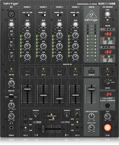 Behringer PRO MIXER DJX900USB  Professional 5-Channel DJ Mixer with infinium "Contact-Free" VCA Crossfader, Advanced Digital Effects and USB/Audio Interface