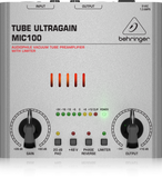 Behringer TUBE ULTRAGAIN MIC100 Audiophile Vacuum Tube Preamplifier with Limiter