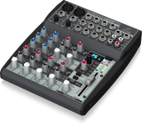 Behringer XENYX 1002FX Premium 10-Input 2-Bus Mixer with XENYX Mic Preamps, British EQs and Multi-FX Processor