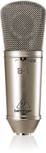 Behringer CONDENSER MICROPHONE B-1 Gold-Sputtered Large-Diaphragm Studio Condenser Microphone