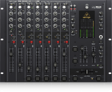 Behringer PRO MIXER DX2000USB Professional 7-Channel DJ Mixer with infinium "Contact-Free" VCA Crossfader and USB/Audio Interface