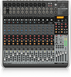 Behringer XENYX QX2442USB Premium 24-Input 4/2-Bus Mixer with XENYX Mic Preamps & Compressors, KLARK TEKNIK Multi-FX Processor, Wireless Option and USB/Audio Interface