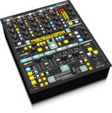 Behringer DIGITAL PRO MIXER DDM4000  Ultimate 5-Channel Digital DJ Mixer with Sampler, 4 FX Sections, Dual BPM Counters and MIDI