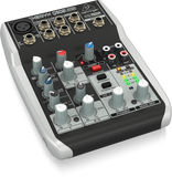 Behringer XENYX Q502USB Premium 5-Input 2-Bus Mixer with XENYX Mic Preamp & Compressor, British EQ and USB/Audio Interface