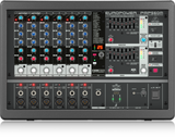 Behringer EUROPOWER PMP560M 500-Watt 6-Channel Powered Mixer with KLARK TEKNIK Multi-FX Processor, Compressors, FBQ Feedback Detection System and Wireless