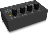 Behringer MICROAMP HA400 Ultra-Compact 4-Channel Stereo Headphone Amplifier