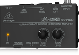 Behringer MICROMON MA400 Ultra-Compact Monitor Headphone Amplifier