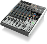 Behringer XENYX 1204USB Premium 12-Input 2/2-Bus Mixer with XENYX Mic Preamps & Compressors, British EQs and USB/Audio Interface