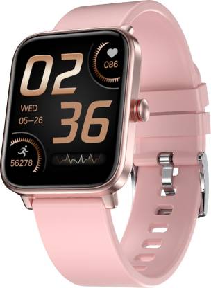 Fire-Boltt Ninja Pro Max BSW026 Smartwatch Pink Strap, Free Size