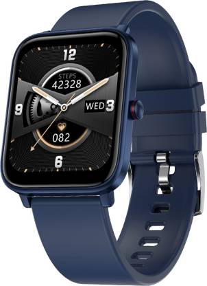 Fire-Boltt Ninja Pro Max BSW026 Smartwatch Blue Strap, Free Size