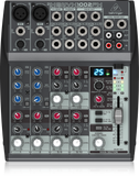 Behringer XENYX 1002FX Premium 10-Input 2-Bus Mixer with XENYX Mic Preamps, British EQs and Multi-FX Processor