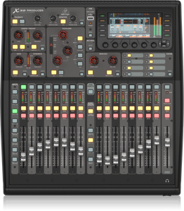 Behringer DIGITAL MIXER X32 PRODUCER 40-Input, 25-Bus Rack-Mountable Digital Mixing Console with 16 Programmable MIDAS Preamps, 17 Motorized Faders, 32-Channel Audio Interface and iPad/iPhone* Remote Control