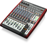 Behringer XENYX UFX1204 Premium 12-Input 4-Bus Mixer with 16x4 USB/FireWire Interface, 16-Track USB Recorder, XENYX Mic Preamps & Compressors, British EQs and Multi-FX Processor