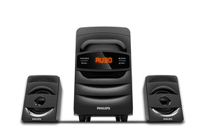 Philips MMS 2625B Bluetooth Multimedia Speakers 2.1