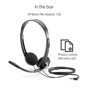 HP Boom Headphone MIc 150