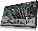 Behringer EURODESK SX2442FX Ultra-Low Noise Design 24-Input 4-Bus Studio/Live Mixer with XENYX Mic Preamplifiers, British EQs and Dual Multi-FX Processor