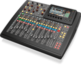 Behringer DIGITAL MIXER X32 COMPACT  Compact 40-Input, 25-Bus Digital Mixing Console with 16 Programmable MIDAS Preamps, 17 Motorized Faders, Channel LCD's, FireWire/USB Audio Interface and iPad/iPhone* Remote Control