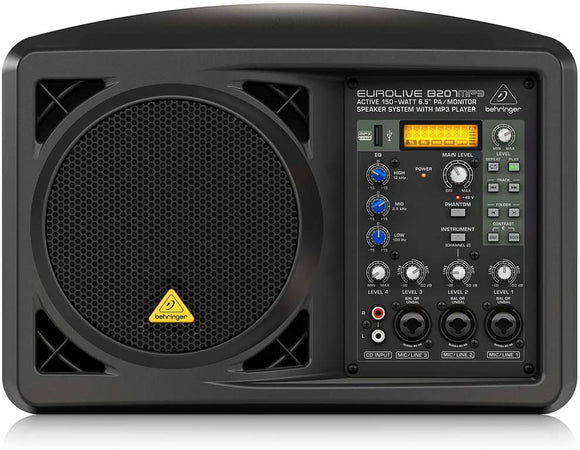 Behringer EUROLIVE B207MP3  Active 150-Watt 6.5